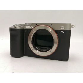【中古】SONY α7C ボディ ILCE-7C シルバー【新宿2】保証期間1ヶ月【ランクB】