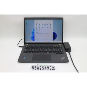 ノートパソコン Lenovo ThinkPad X13 Gen2 Core i5 1135G7 2.4GHz/8GB/256GB(SSD)/13.3W/WUXGA(1920x1200)/Win11 キー文字消えあり