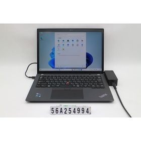 ノートパソコン Lenovo ThinkPad X13 Gen2 Core i5 1135G7 2.4GHz/8GB/256GB(SSD)/13.3W/WUXGA(1920x1200)/Win11 キー文字消えあり