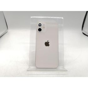 【中古】Apple SoftBank 【SIMロックあり】 iPhone 12 mini 64GB ホワイト MGA63J/A【大阪本店】保証期間１ヶ月【ランクC】