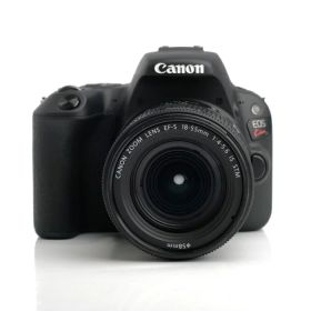 【中古】 (キヤノン) Canon EOS KISS X9/EF-S18-55 IS STM レンズキツト BK【中古カメラ デジタル一眼】 ランク：B