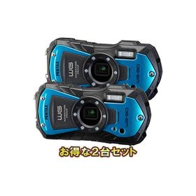PENTAX ペンタックス WG-90（ブルー）×2台セット【wg90set】