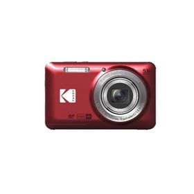 デジカメ Kodak コンパクトデジタルカメラ PIXPRO FZ55 レッド 光学5倍ズーム 充電式