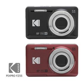 コンパクトデジタルカメラ 充電式 PIXPRO FZ55 ブラック レッド Kodak 送料無料