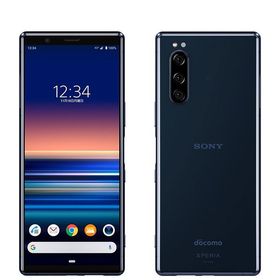 【中古】 SO-01M Xperia 5 ブルー so01mbl7mtm