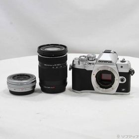 〔中古〕OLYMPUS(オリンパス) OM-D E-M10 Mark IV EZダブルズームキット シルバー〔349-ud〕