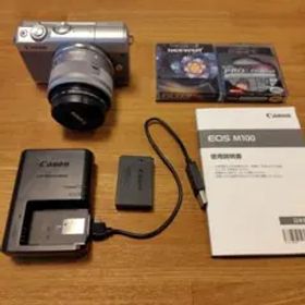 Canon EOS M100 レンズキット グレー ミラーレス一眼カメラ