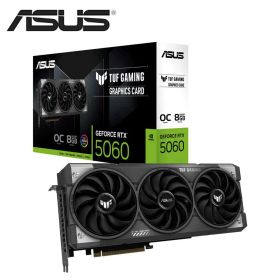 ASUS｜エイスース ASUS TUF Gaming GeForce RTX 5060 8GB GDDR7 OC Edition / PCI Express 5.0 グラフィックスボード TUF-RTX5060-O8G-GAMI