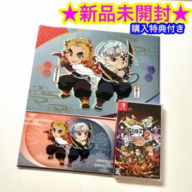 ニンテンドースイッチ(Nintendo Switch)の【新品】Switch 鬼滅の刃 ヒノカミ血風譚2 ゲオ 早期購入特典付き(家庭用ゲームソフト)