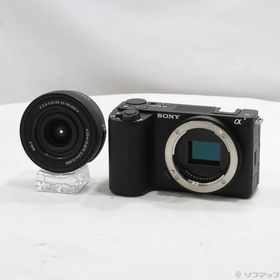 〔中古〕SONY(ソニー) VLOGCAM ZV-E10 II パワーズームレンズキット ブラック ZV-E10M2K B〔349-ud〕