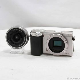 〔中古〕SONY(ソニー) α6000 パワーズームレンズキット シルバー ILCE-6000L〔349-ud〕
