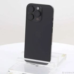 ソフマップ 〔中古品〕 iPhone16 Pro 128GB ブラックチタニウム MYMV3J／A SIMフリー【344】