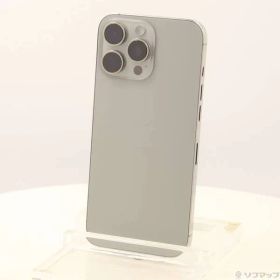 ソフマップ 〔中古品〕 iPhone16 Pro Max 512GB ナチュラルチタニウム MYWP3J／A SIMフリー【262】
