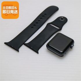 良品中古 Apple Watch series3 38mm GPSモデル スペースグレイ 即日発送 Apple 中古 あすつく 土日祝発送OK