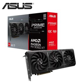 ASUS｜エイスース ASUS Prime Radeon RX 9060 XT 16GB GDDR6 OC Edition トリプルファン搭載 オーバークロックグラフィックボード PRIME-RX9060XT-O16G