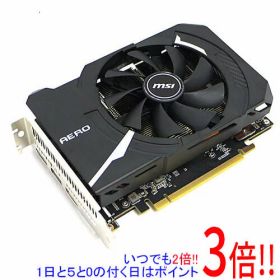 【いつでも2倍！1日と5.0のつく日、18日は3倍！】【中古】MSI製グラボ GeForce RTX 2060 AERO ITX 6G OC PCIExp 6GB