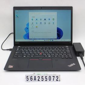 Lenovo ThinkPad X13 Gen1 Ryzen 5 Pro 4650U 2.1GHz/8GB/256GB(SSD)/13.3W/FHD(1920x1080)/Win11 【56A255072】