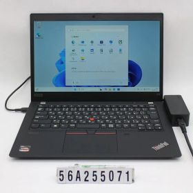 Lenovo ThinkPad X13 Gen1 Ryzen 5 Pro 4650U 2.1GHz/8GB/256GB(SSD)/13.3W/FHD(1920x1080)/Win11 【56A255071】