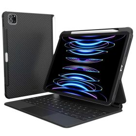 【MagEasy】 iPad Pro 12.9 対応 ケース Apple Pencil 2 充電 ペン収納 付き 保護ケース カバー 純正 Magic Keyboard Smart Keyboard Folio 対応 保護カバー [ Apple iPad