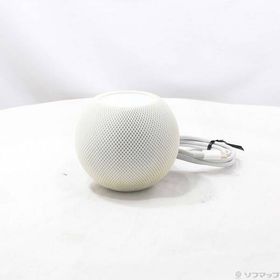 【中古】Apple(アップル) HomePod mini ホワイト MY5H2J／A 【198-ud】