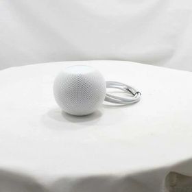【中古】Apple(アップル) HomePod mini ホワイト MY5H2J／A 【297-ud】