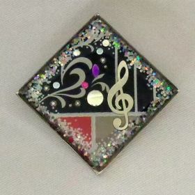 【中古】アクセサリー(非金属)(キャラクター) 八乙女楽 「アイドリッシュセブン 衣装ブローチ WiSH VOYAGE ＆ Heavenly Visitor」 AnimeJapan 2018グッズ