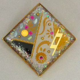 【中古】アクセサリー(非金属)(キャラクター) 六弥ナギ 「アイドリッシュセブン 衣装ブローチ WiSH VOYAGE ＆ Heavenly Visitor」 AnimeJapan 2018グッズ