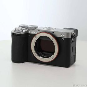 〔中古〕SONY(ソニー) α7C II ボディ シルバー ILCE-7CM2〔262-ud〕