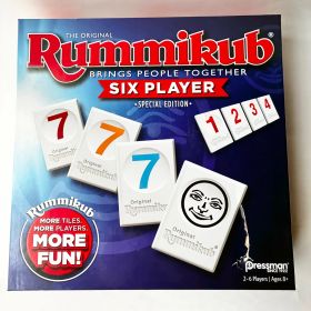 ラミーキューブ 6人用 Pressman クラシック ボードゲーム 箱に傷あり ファミリーゲーム パーティー