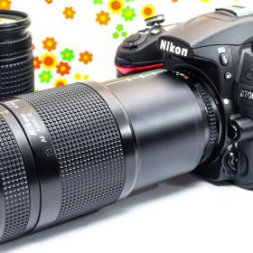 ニコン Nikon D7000☆スマホに転送可♪☆望遠レンズ付き☆一眼レフ