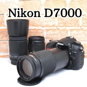 遠くも撮れる超望遠レンズ✨Nikon D7000✨トリプルレンズセット