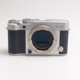 フジフイルム(富士フイルム)の【中古】(フジフイルム) FUJIFILM X-A3 シルバー ボディ(コンパクトデジタルカメラ)