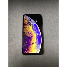 アイフォーン(iPhone)の美品 国内版 SIMフリー iPhoneXs 256GB シルバー色(スマートフォン本体)