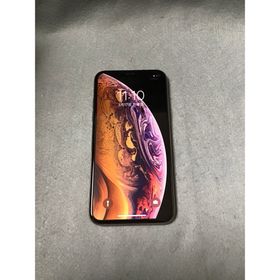 アイフォーン(iPhone)の超美品 国内版 SIMフリー iPhoneXs 256GB ゴールド色(スマートフォン本体)