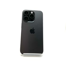 【全額返金保証】【最速発送】Apple iPhone iPhone 15 Pro 128GB ブラックチタニウム SIMフリー 美品 動作確認済(スマートフォン本体)