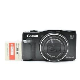 ＜良品＞ Canon デジタルカメラ Power Shot SX700 HS ブラック 光学30倍ズーム PSSX700HS(BK)