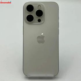 【中古】iPhone15 Pro 128GB ホワイトチタニウム MTU83J/A AU版SIMフリー