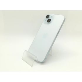 【中古】Apple 国内版 【SIMフリー】 iPhone 15 128GB ブルー MTML3J/A【静岡】保証期間1ヶ月【ランクB】