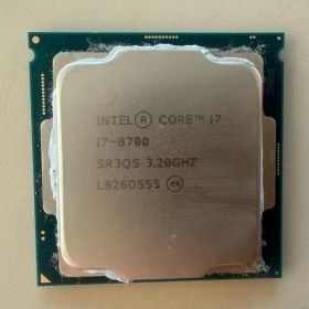 Intel Core i7-8700 CPU 3.20GHz