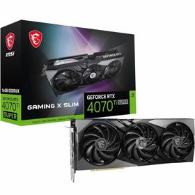 エムエスアイ(msi)の【美品】MSI GeForce RTX 4070Ti SUPER 16G(PCパーツ)