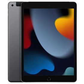 【中古】(並品)〈SIMフリー〉Apple iPad 第9世代 Cellular 64GB スペースグレイ MYGW2J/A【安心保証90日/赤ロム永久保証】iPad9 本体 アイパッド タブレット