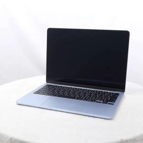 ソフマップ 〔中古品〕 MacBook Air 13.6-inch Early-2025 MC6U4J／A Apple M4 10コアCPU_10コアGPU 16GB SSD512GB スカイブルー 〔15.7 Sequoia〕【377】
