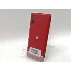 【中古】Wiko 楽天モバイル 【SIMフリー】 Rakuten Hand 5G クリムゾンレッド 4GB 128GB P780【熊本】保証期間1ヶ月【ランクB】