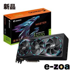 GIGABYTE ギガバイト GeForce RTX 5070搭載 ゲーミングPC向け オーバークロック グラフィックボード 12GB GV-N5070AORUSM-12GD (2658573)
