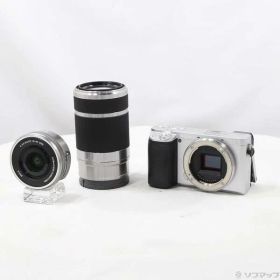 【中古】SONY(ソニー) α6400 ILCE-6400Y ダブルズームレンズキット シルバー 【305-ud】