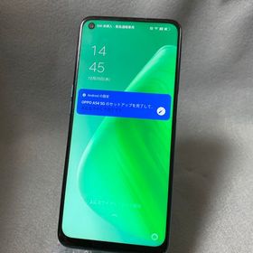 美品 国内版 SIMフリー OPPO A54 5G 64GB パープル色