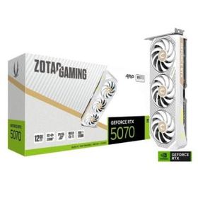 ZOTAC GAMING GeForce RTX 5070 AMP White Edition ZT-B50700FQ-10P [PCIExp 12GB] 並行輸入品 当店二年保証