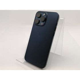 【中古】Apple 国内版 【SIMフリー】 iPhone 15 Pro Max 256GB ブルーチタニウム MU6T3J/A【ECセンター】保証期間１ヶ月【ランクA】
