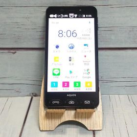 softbank SHARP シンプルスマホ3 509SH ブラック 本体 白ロム B898761