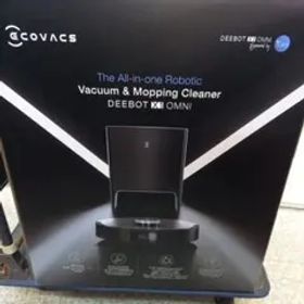 未使用 ECOVACS DEEBOT X1 OMNI DEX11 ロボット掃除機